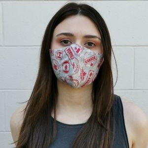 CANADA GREY STAMPS 2 IN 1 MASK